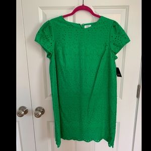 Crown & Ivy Green Gale Lace Dress